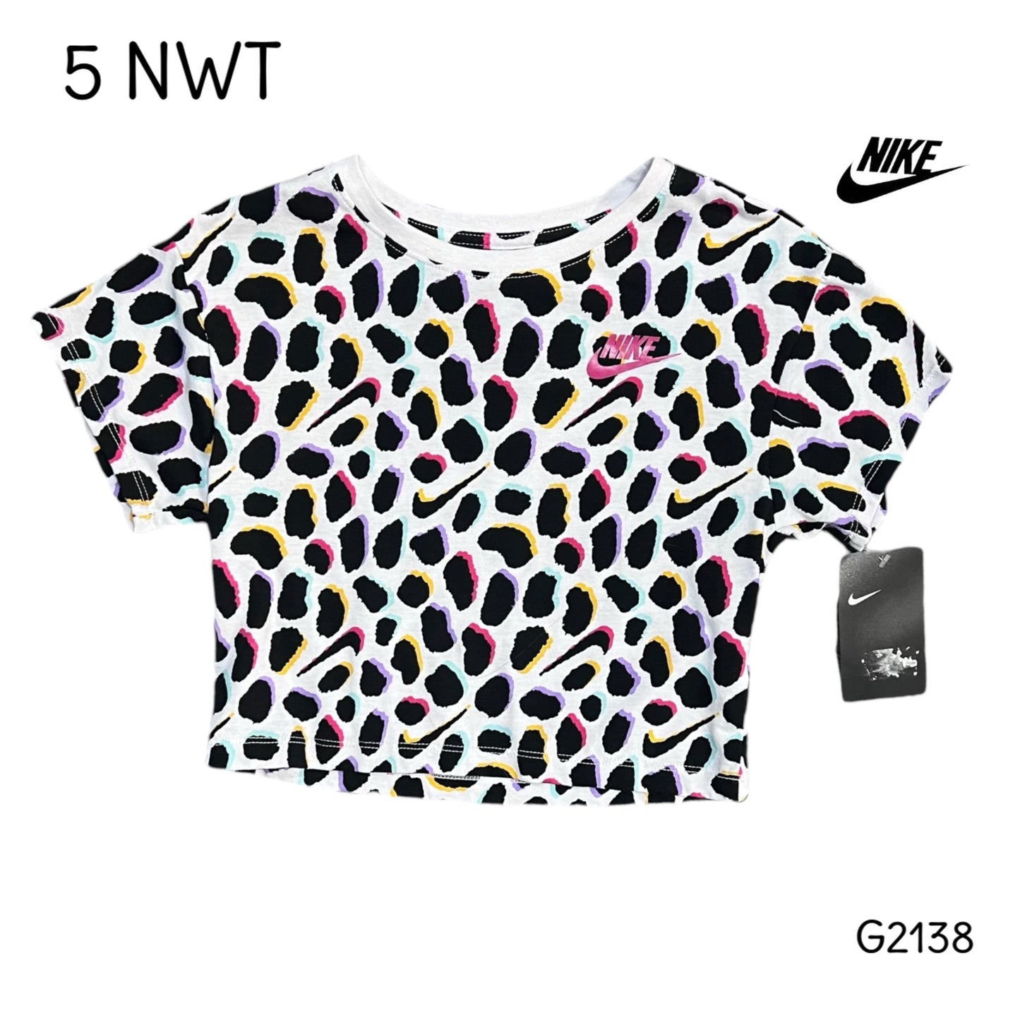 5 NWT Nike boxy crop T-shirt