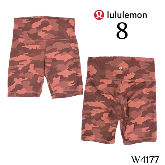 8 lululemon biker shorts