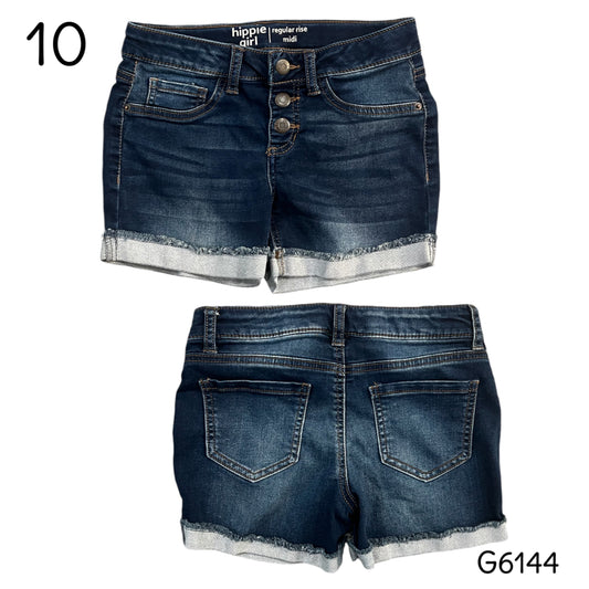 10 hippie girl denim shorts