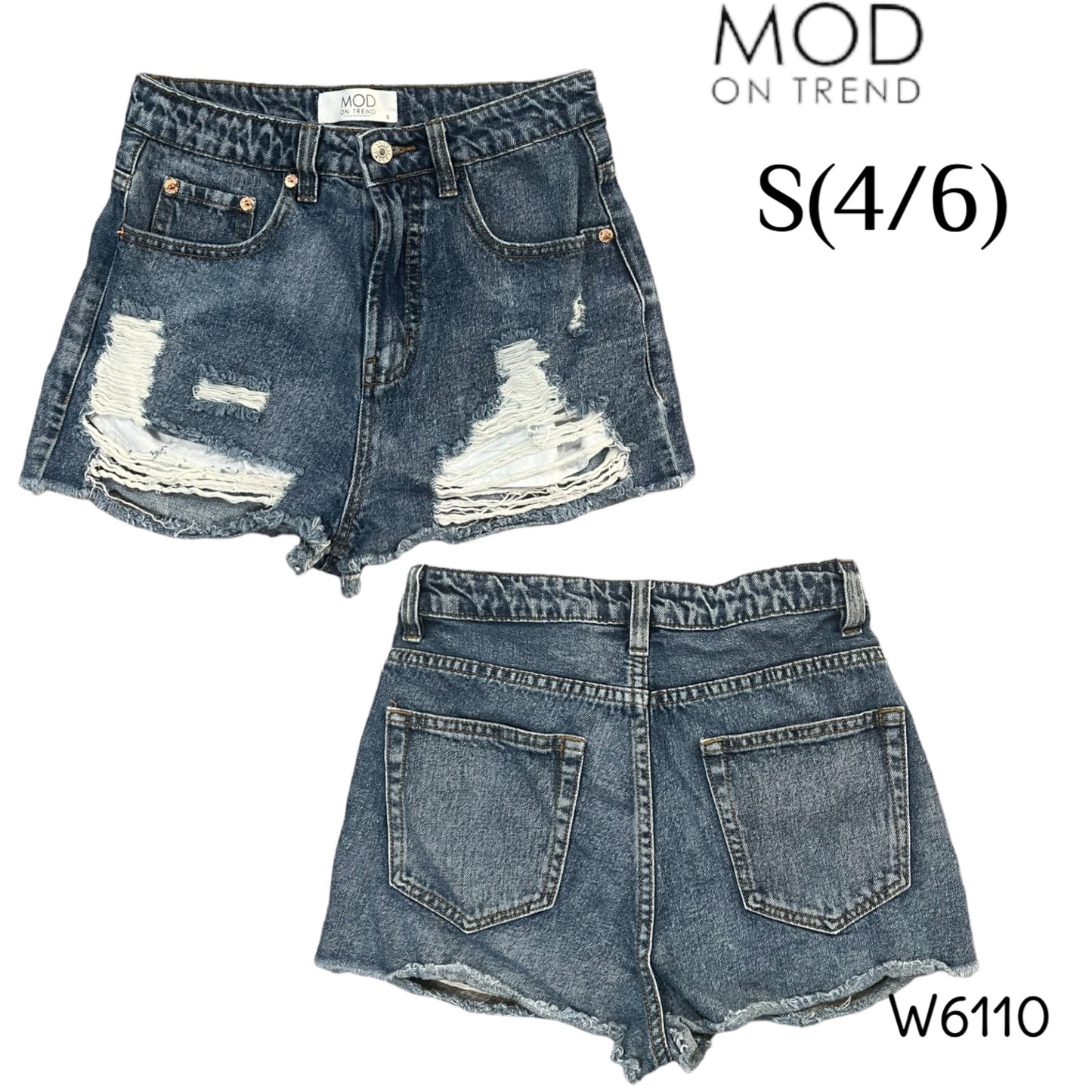 S(4-6) mod on trend shorts