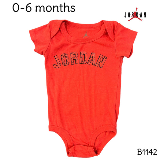 0-6 month air Jordan onesie