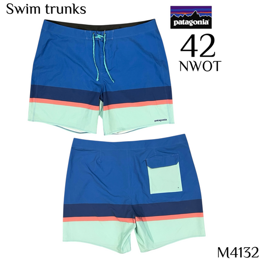 42 NWOT Patagonia swimtrunks