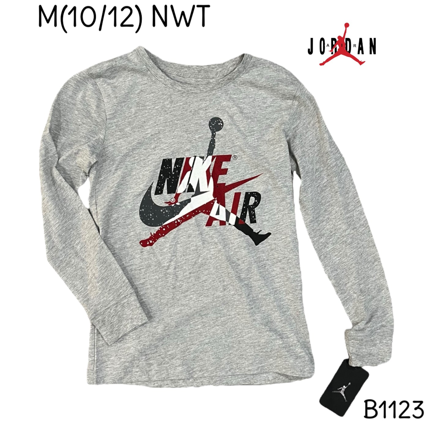 M(10/12) NWT Nike air long sleeve