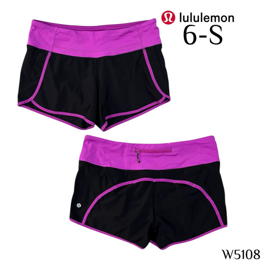 6-S Lululemon shorts