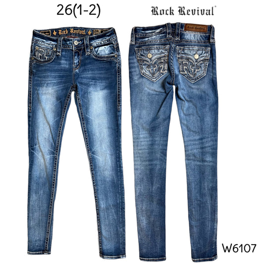 26(1/2) rock revival jeans