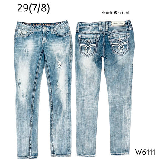 29(7/8) rock revival jeans