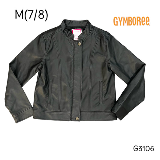 M(7/8) Gymboree leather jacket