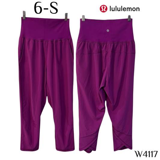 6-S Lululemon pants