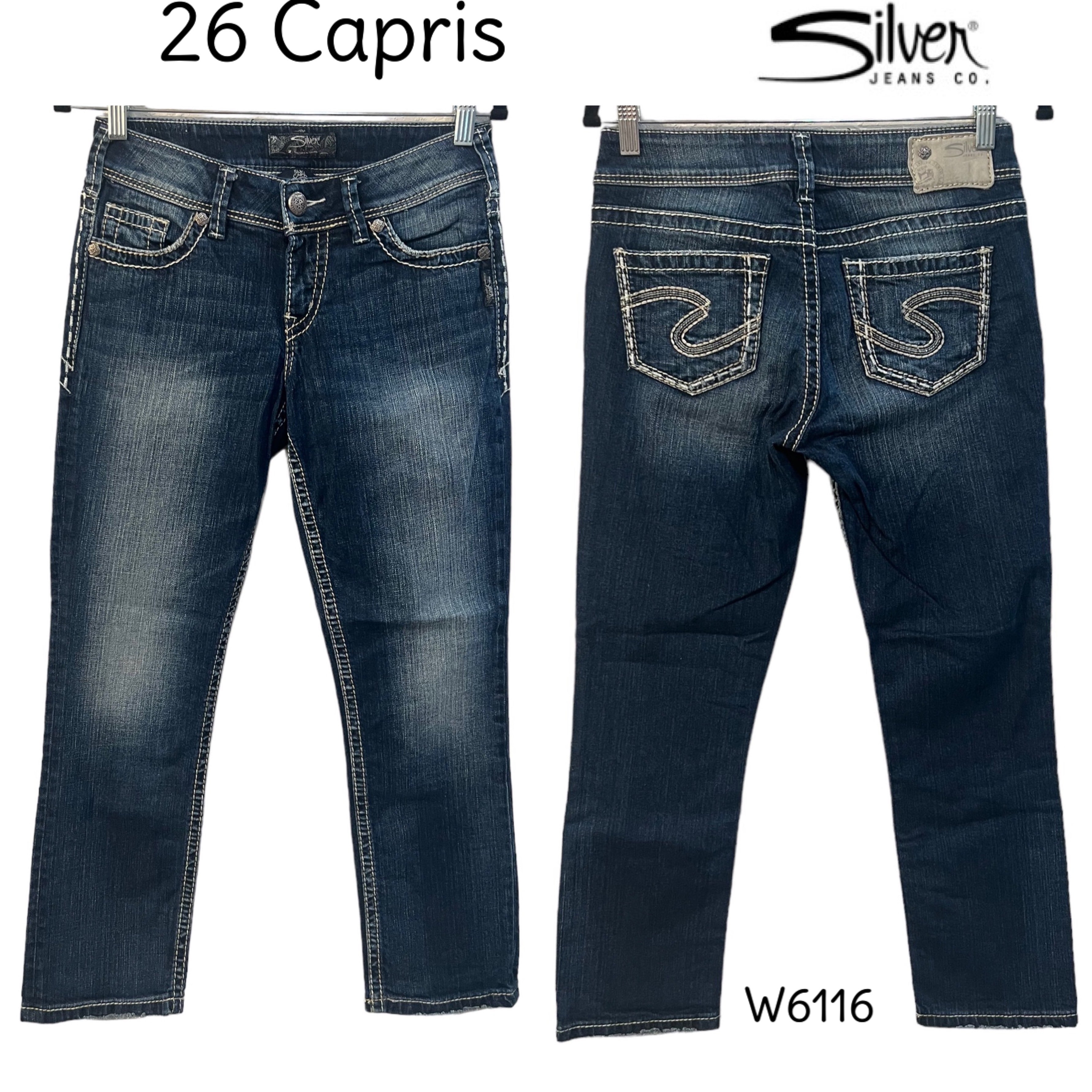 Silver deals jean capris