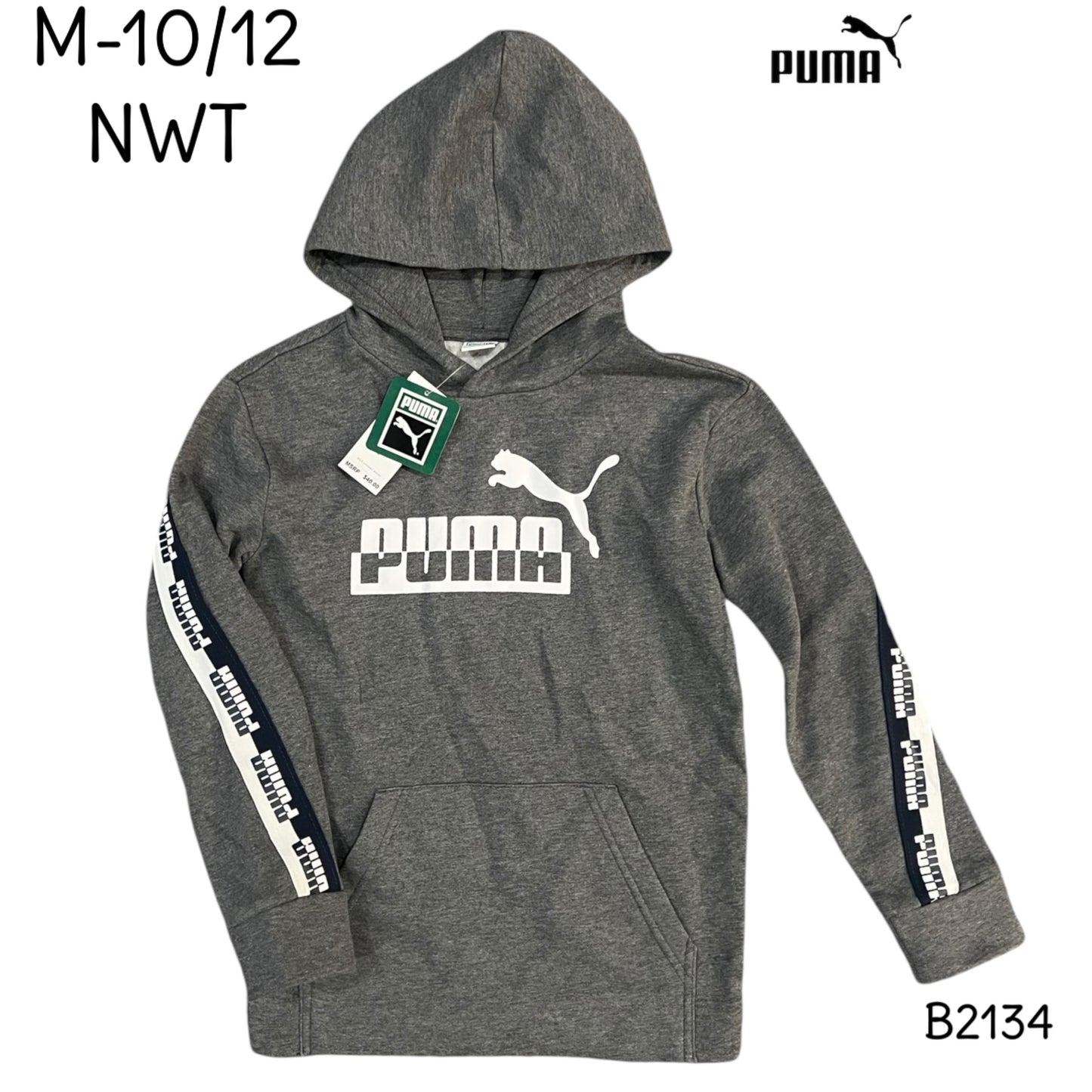 M-10/12 NWT puma hoodie