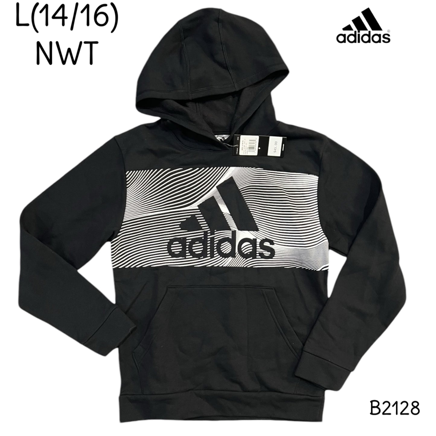 L-14/16 NWT adidas hoodie