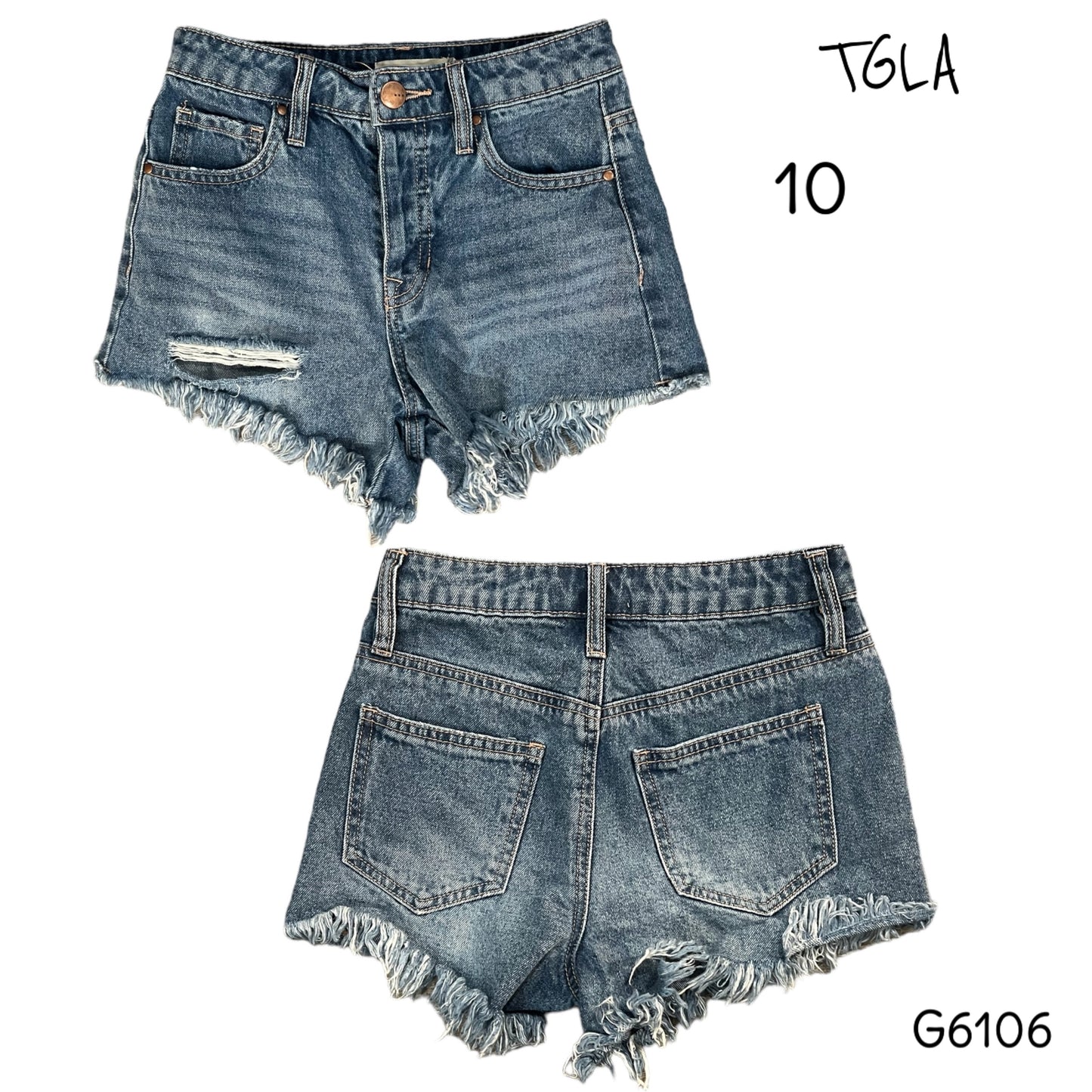 10 TGLA denim shorts