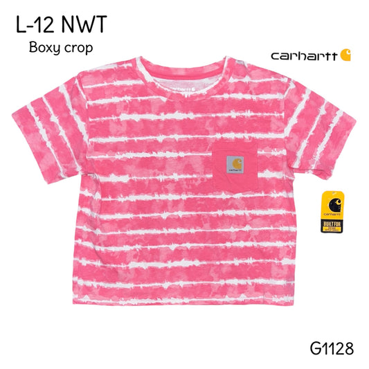 L-12 NWT carhartt boxy crop