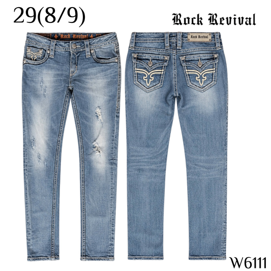 29(8/9) rock revival jeans