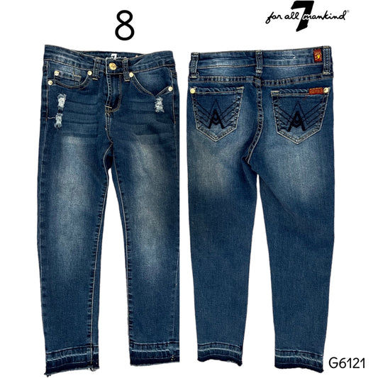 7 for all mankind jeans youth girls 8