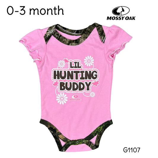 0-3 month mossy oak onesie